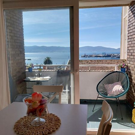 Vista Faro, Playa Panadeira Apartment Sanxenxo Ngoại thất bức ảnh
